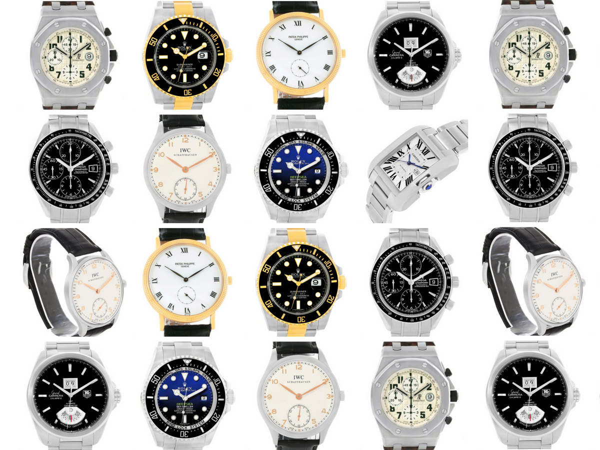 The World S Best Luxury Watch Brands Stock Vector - Illustration of modern,  schaffhausen: 225150005