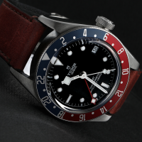 tudor gmt pepsi leather