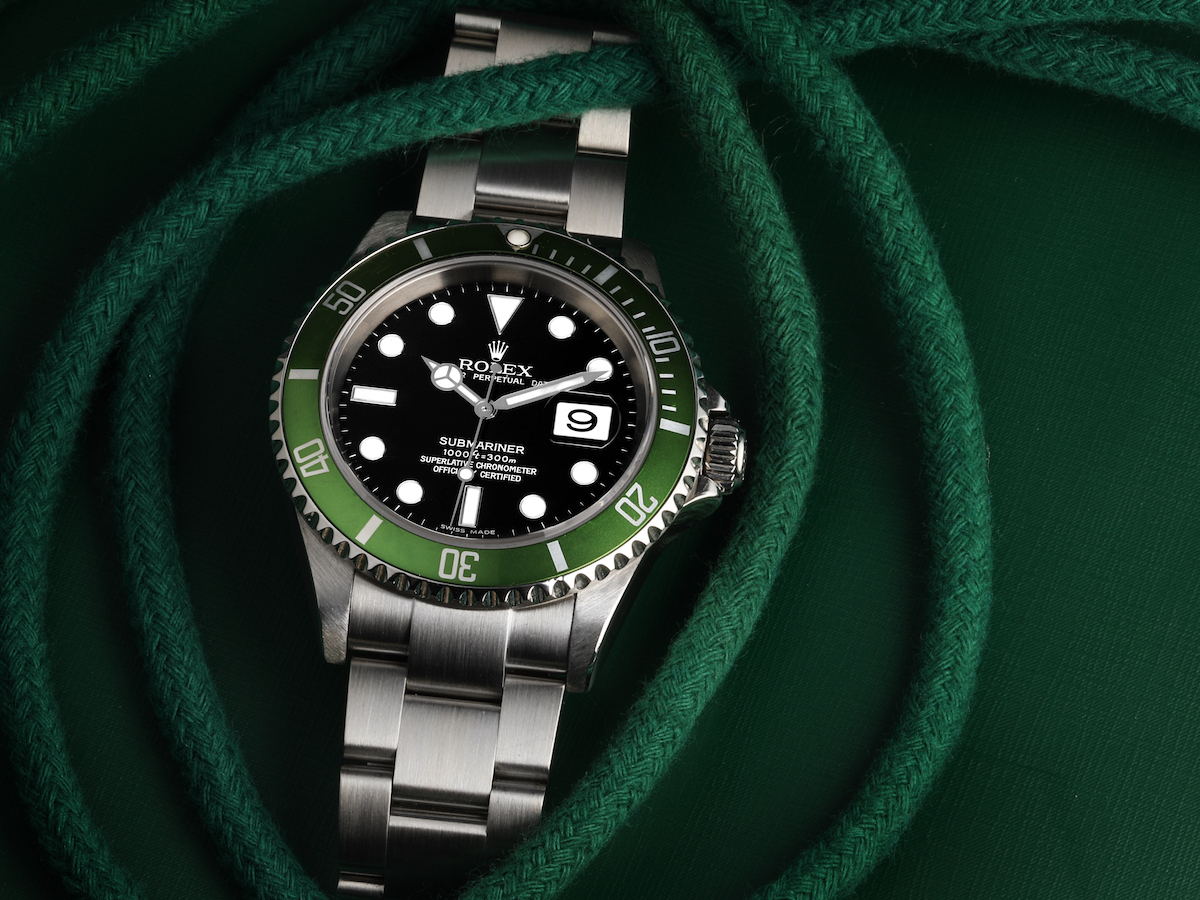 Rolex Submariner Date Green Men's Watch - 116610LV