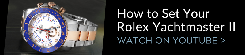 How to Set Your Rolex Yachtmaster