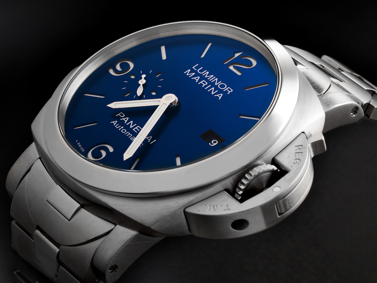 Panerai Luminor Due 1180 38mm Blue Dial Watch PAM01180 (2024) | eBay