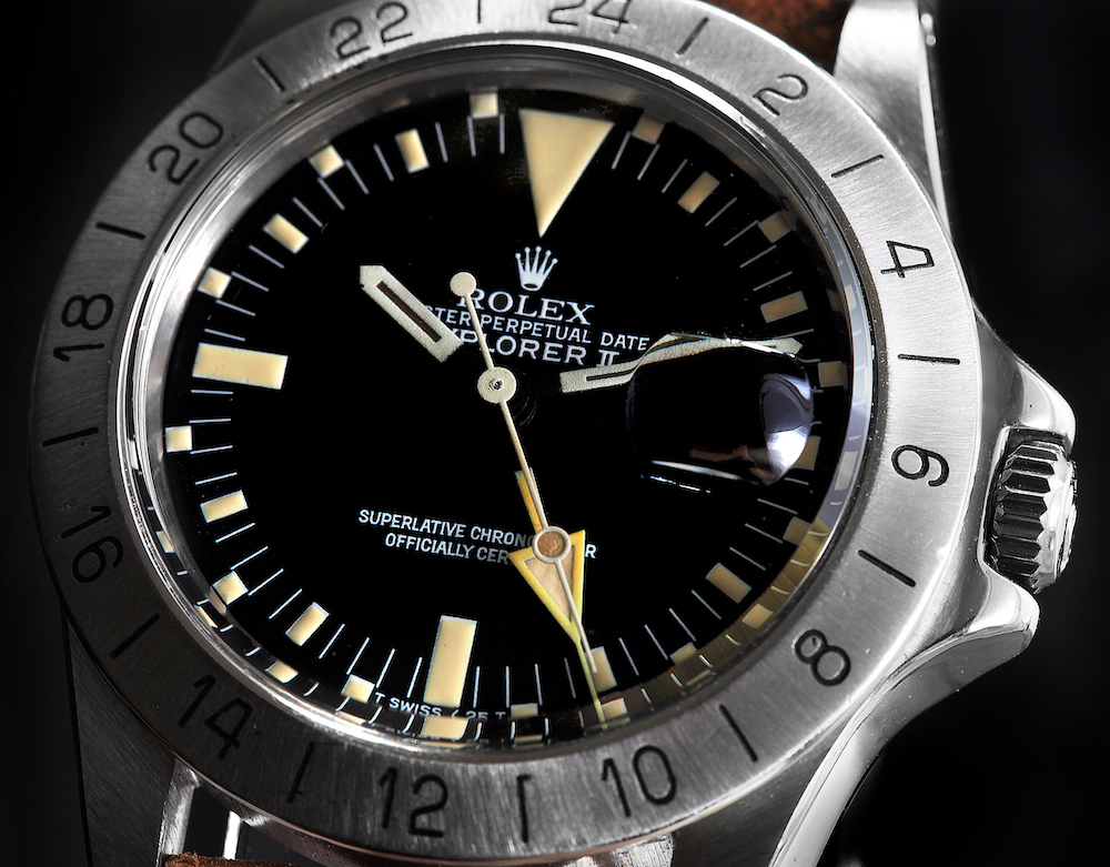 Rolex Explorer II Steve Mcqueen Vintage Steel Watch 1655