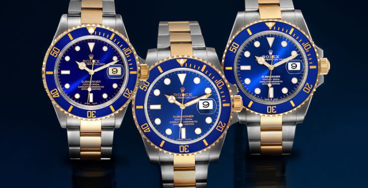 Rolex Submariner Steel Yellow Gold Black Dial Mens Watch 16613 Box Papers  For Sale at 1stDibs | rolex submariner papers, goldfinger submariner
