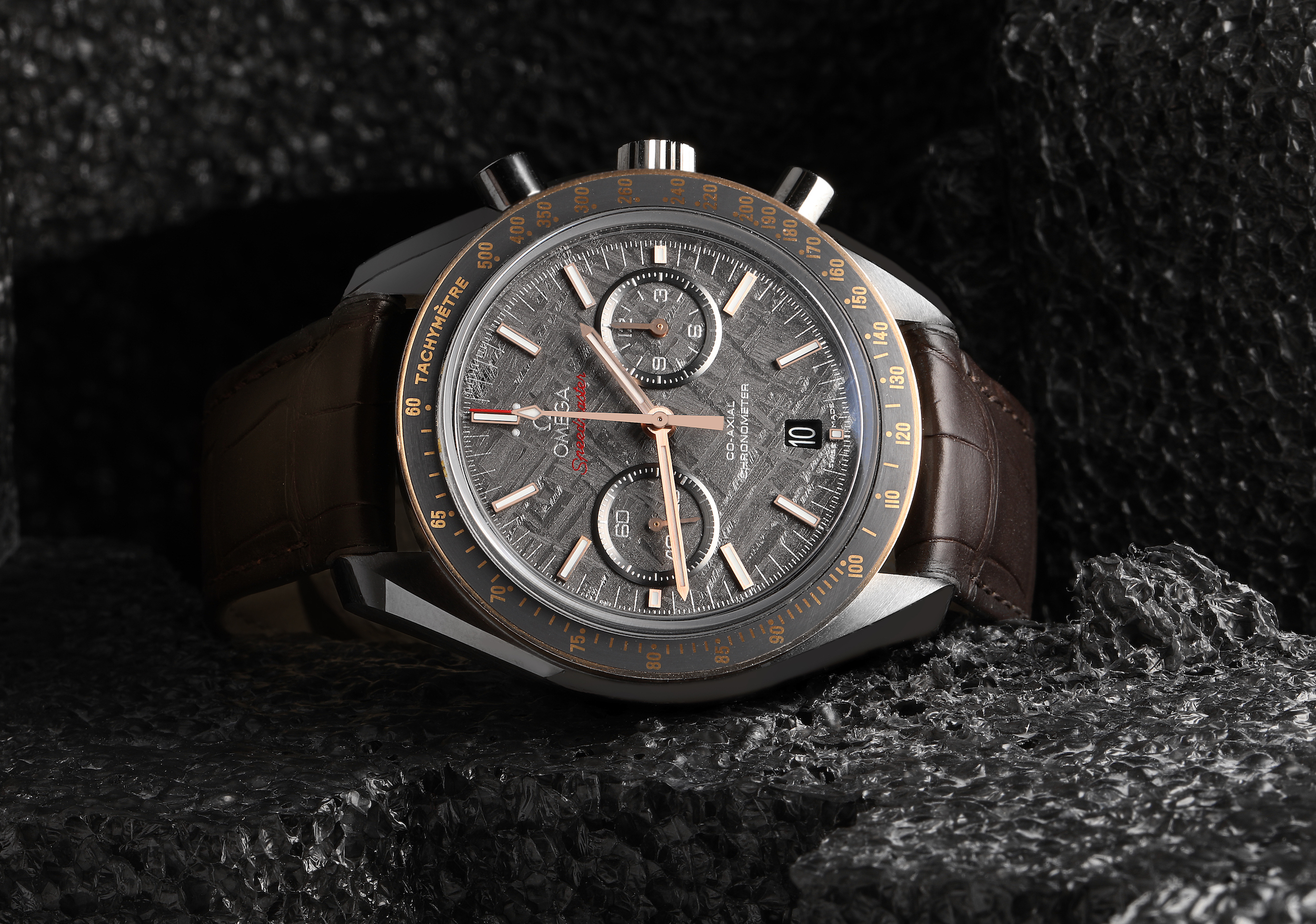 Omega Speedmaster Meteorite Grey Side of the Moon | The Watch Club by  SwissWatchExpo
