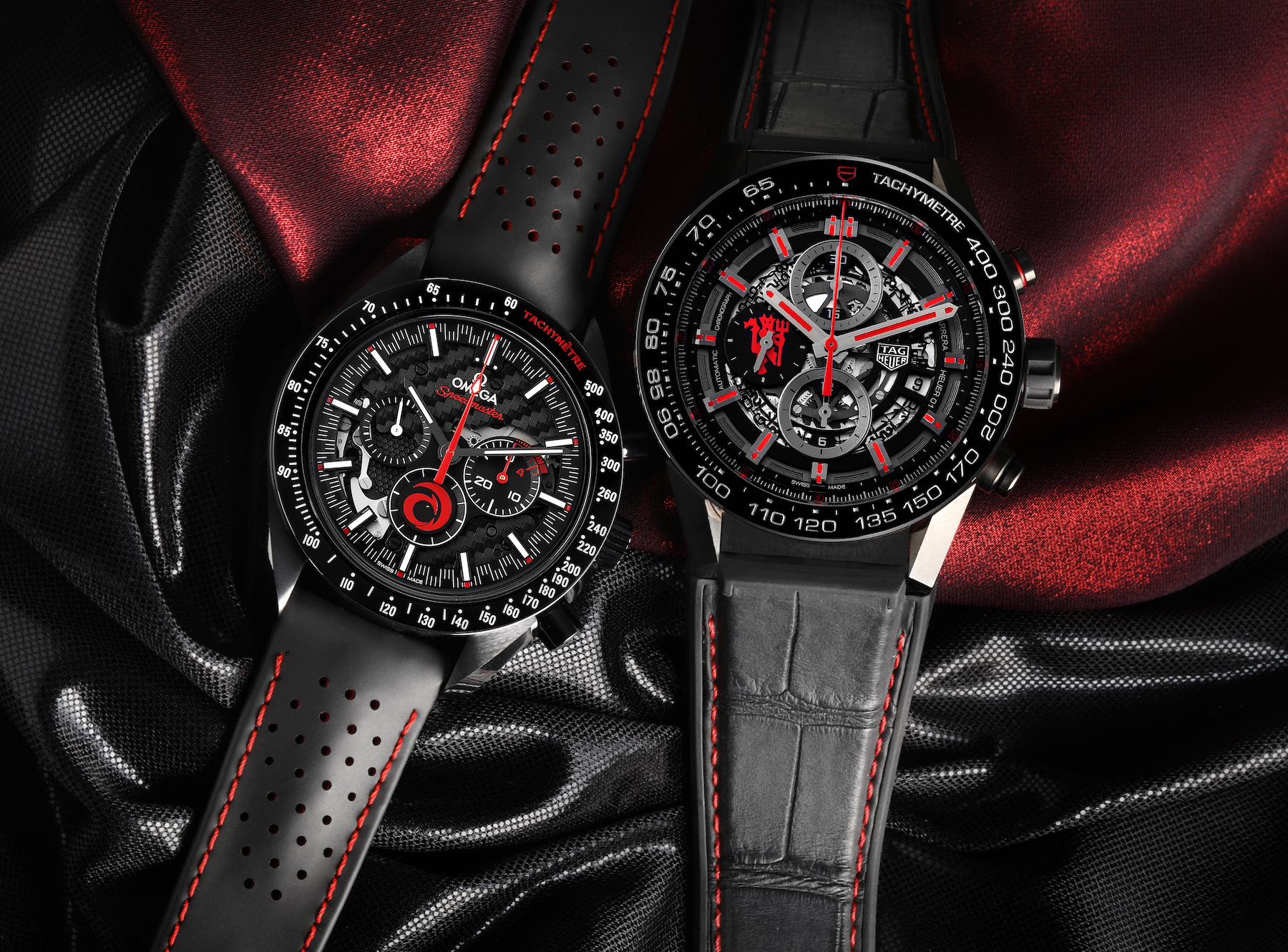 Black and Red Watches | The Watch Club by SwissWatchExpo