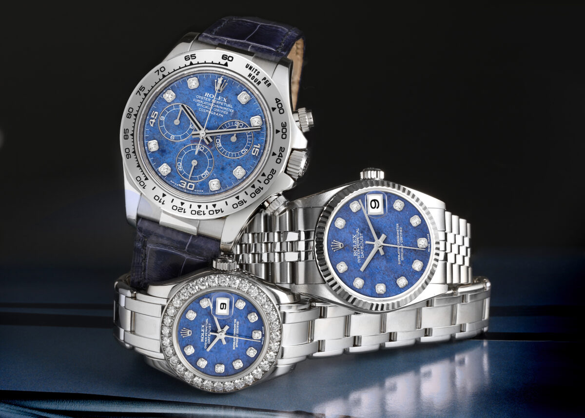 Rolex Sodalite Dial Watches | The Watch Club by SwissWatchExpo