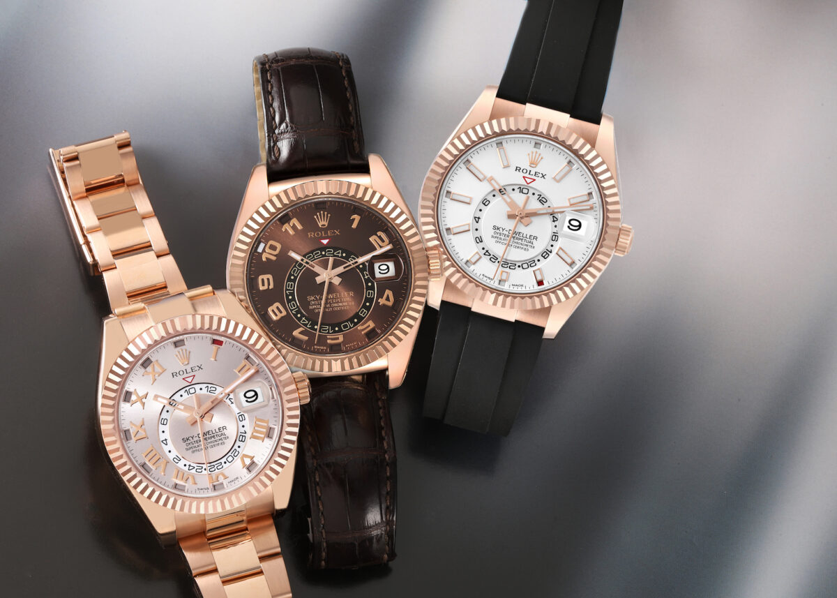 Rolex Sky-Dweller Everose Gold Models