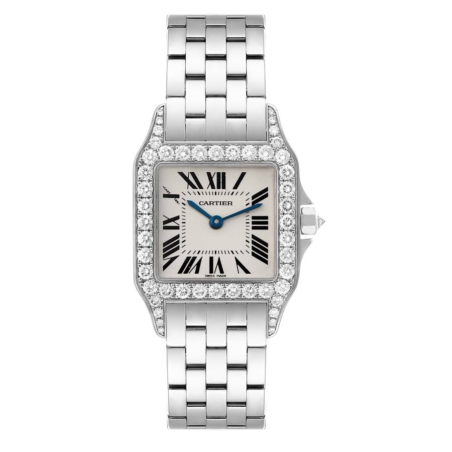 Photo of a Cartier Santos Demoiselle watch
