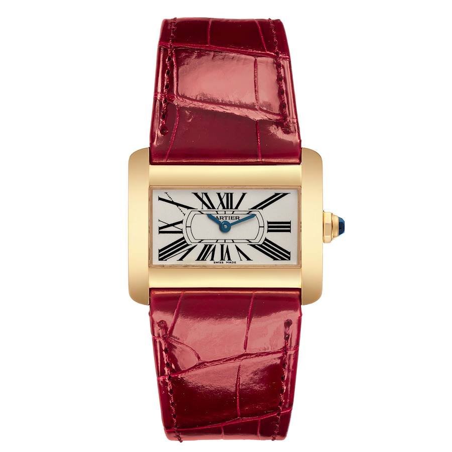 Photo of a Cartier Tank Divan watch