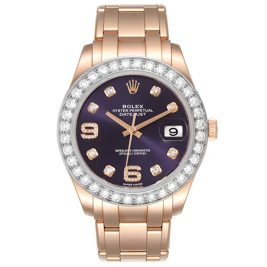Photo of a Rolex Pearlmaster watch