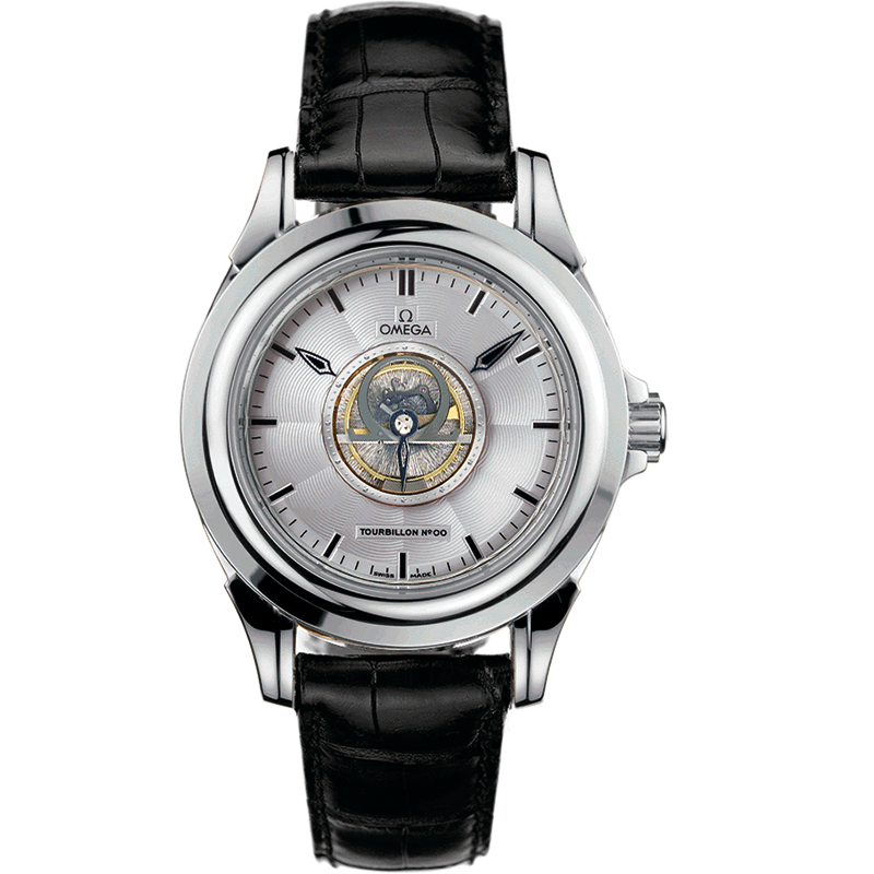 Omega De Ville Central Tourbillon in Platinum