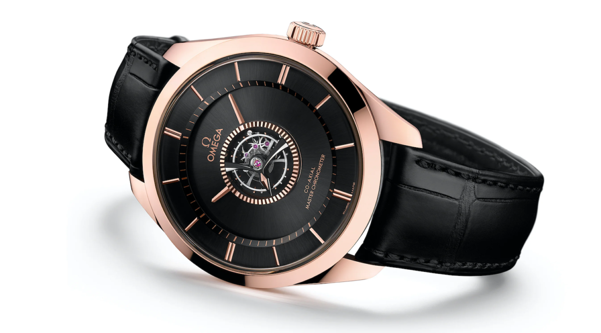 Omega De Ville Tourbillon Numbered Edition in Rose Gold