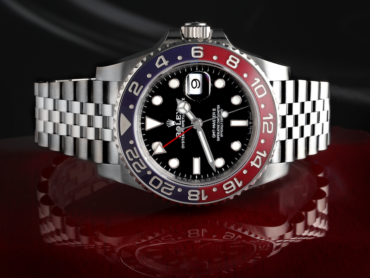 Rolex GMT Master II Pepsi Jubile 126710 BLRO