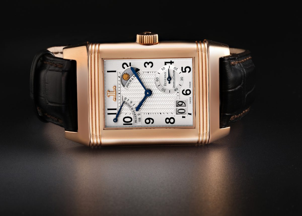 Jaeger LeCoultre Reverso Septantieme LE Rose Gold Mens Watch 240.2.19 Q3002420