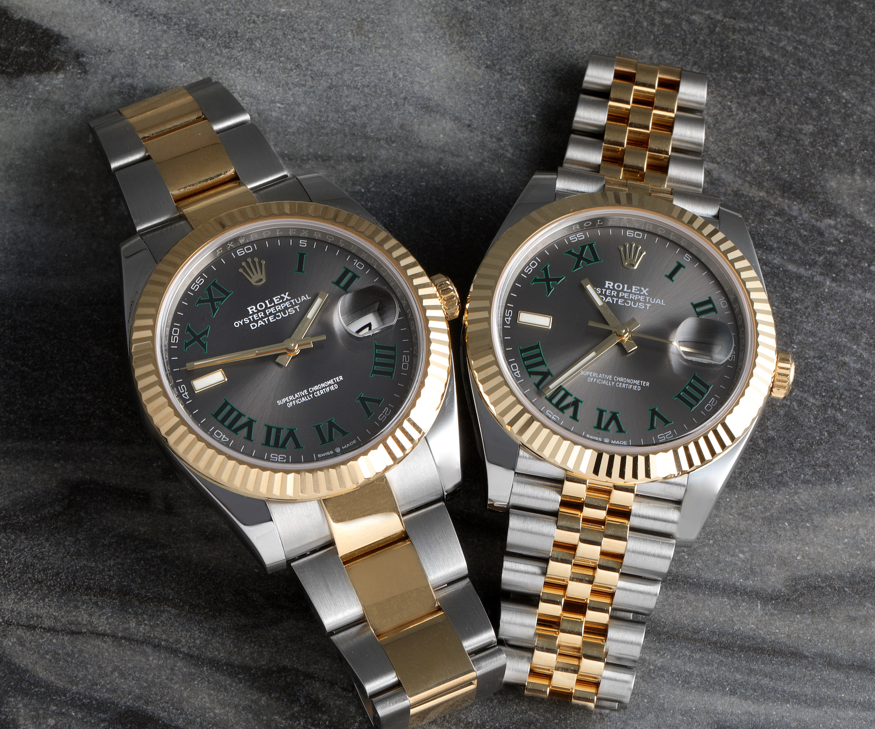 ROLEX DATEJUST WIMBLEDON WATCHES