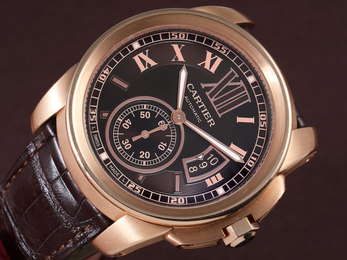 Calibre de Cartier Rose Gold