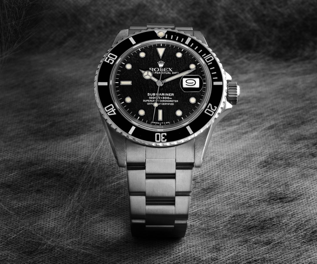 Rolex Submariner Date Black Dial Steel Mens Watch 16610