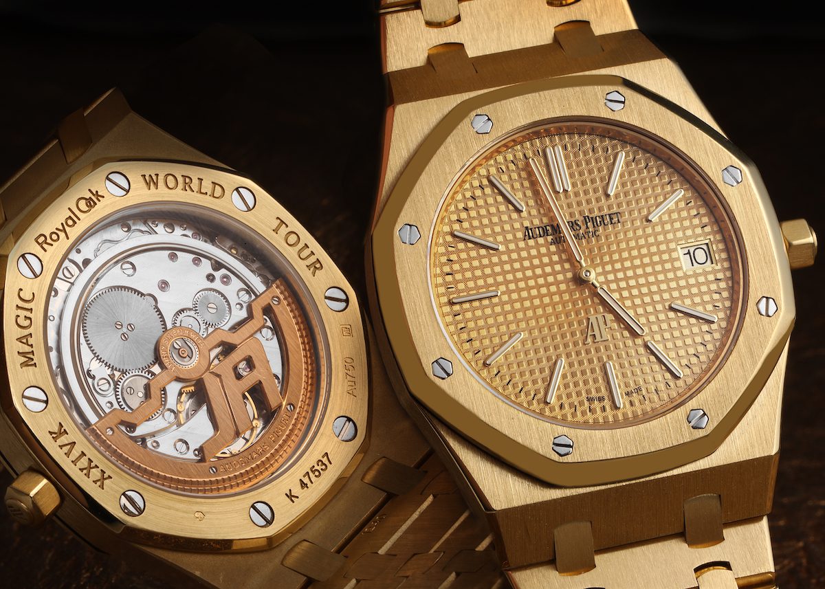 Audemars Piguet Royal Oak Jumbo Yellow Gold Bruno Mars 24K Magic World Tour Limited Edition Mens Watch 15202BA