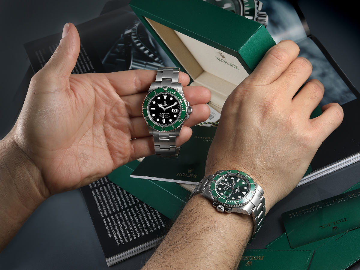Identitet Lyrical Republikanske parti Rolex Submariner Green Models Evolution | The Watch Club by SwissWatchExpo
