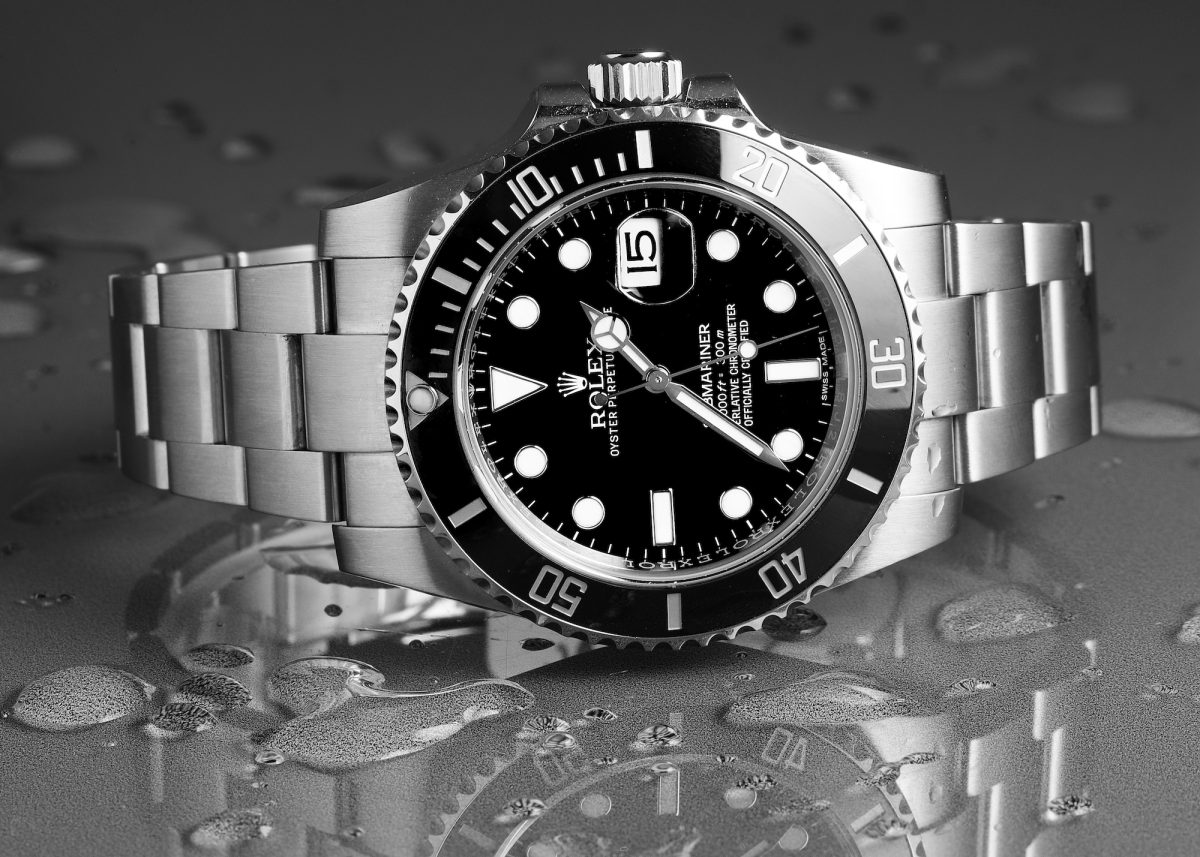 Rolex Submariner Date Black Dial Steel Mens Watch 116610