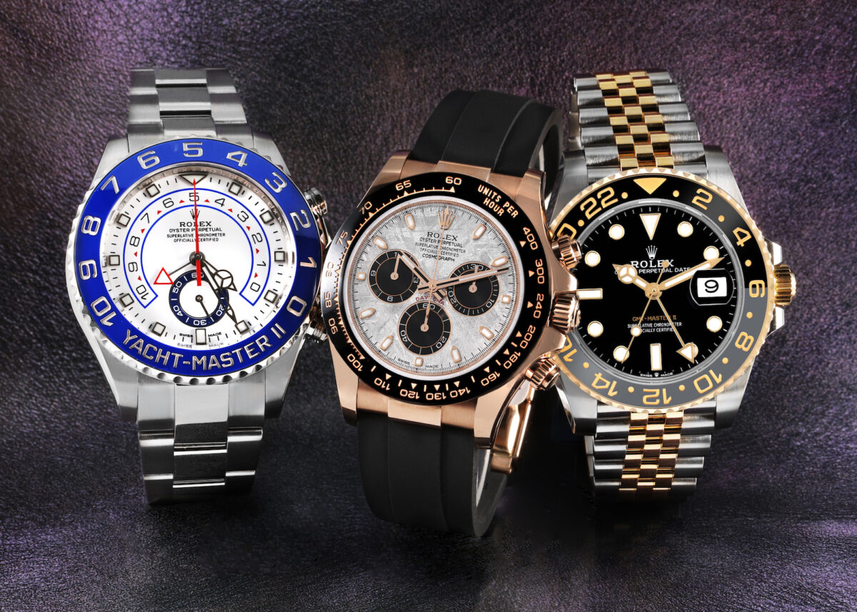 Rolex Cerachrom Bezel Watches - Yachtmaster II, Daytona, GMT-Master II