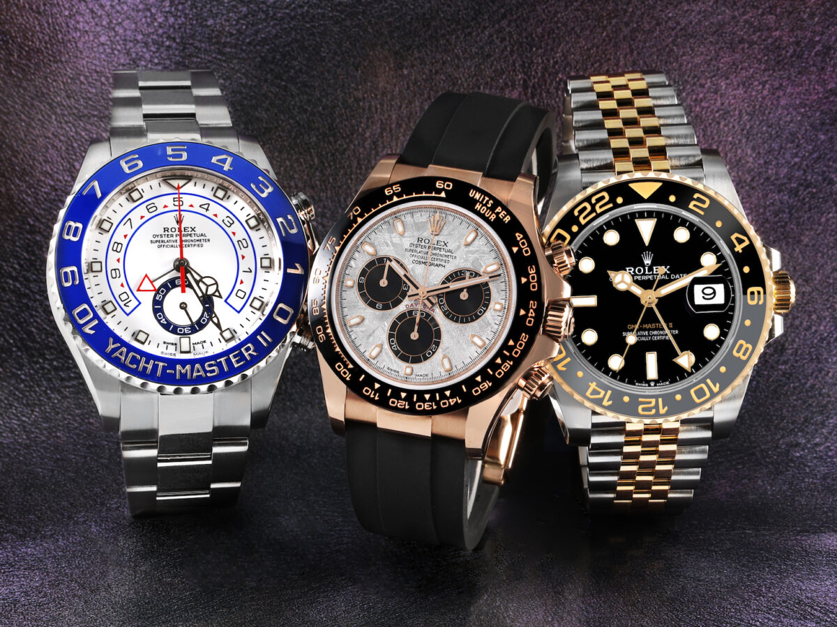 Rolex Cerachrom Bezel Watches - Yachtmaster II, Daytona, GMT-Master II