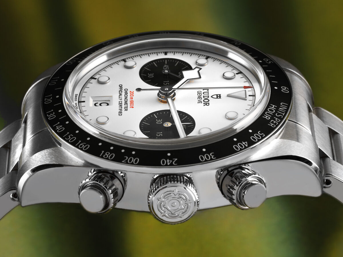 Best Chronographs Under $5000 - Tudor Black Bay Chronograph Panda Dial Steel Mens Watch 79360