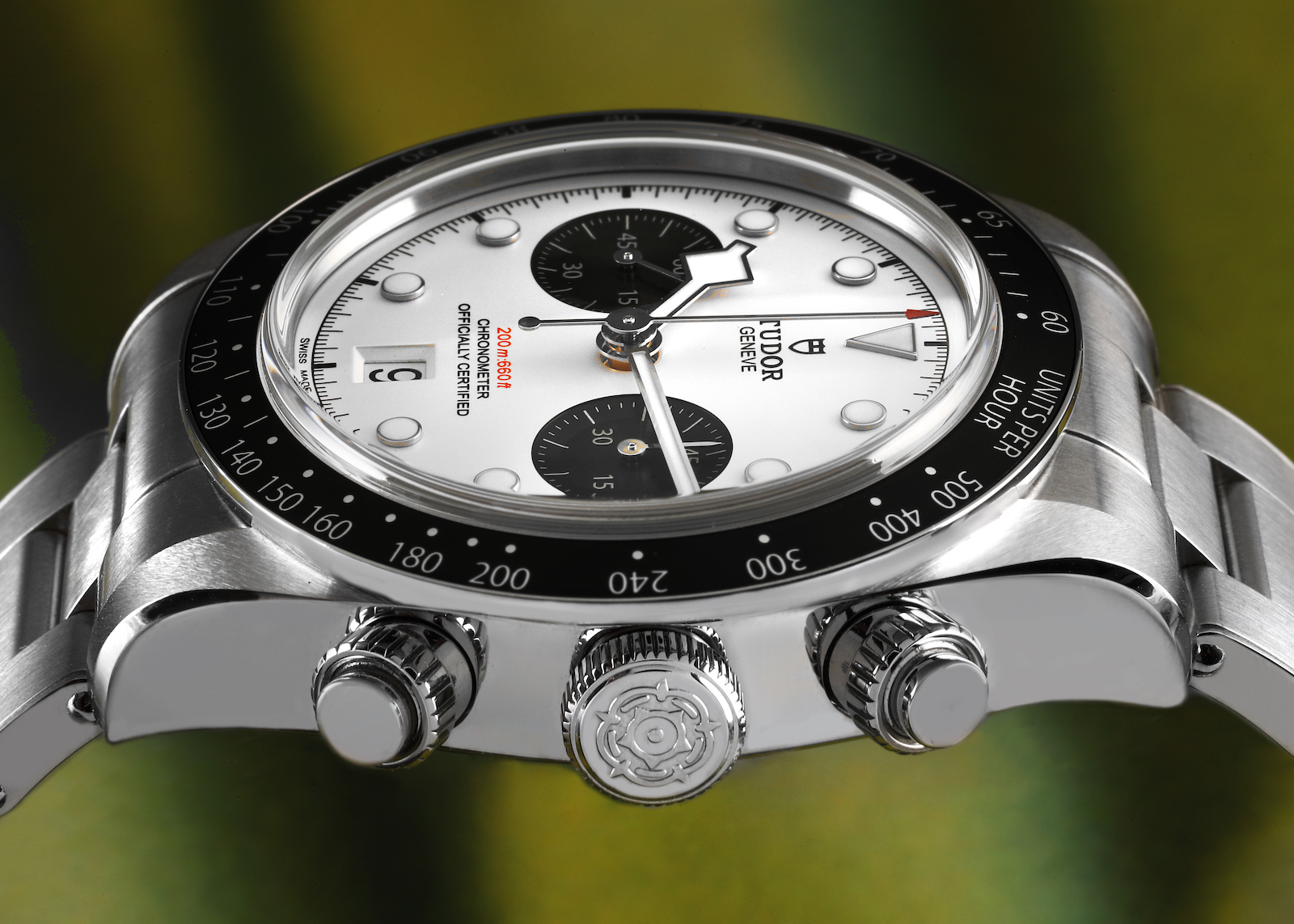 Best Chronographs Under $5000 - Tudor Black Bay Chronograph Panda Dial Steel Mens Watch 79360