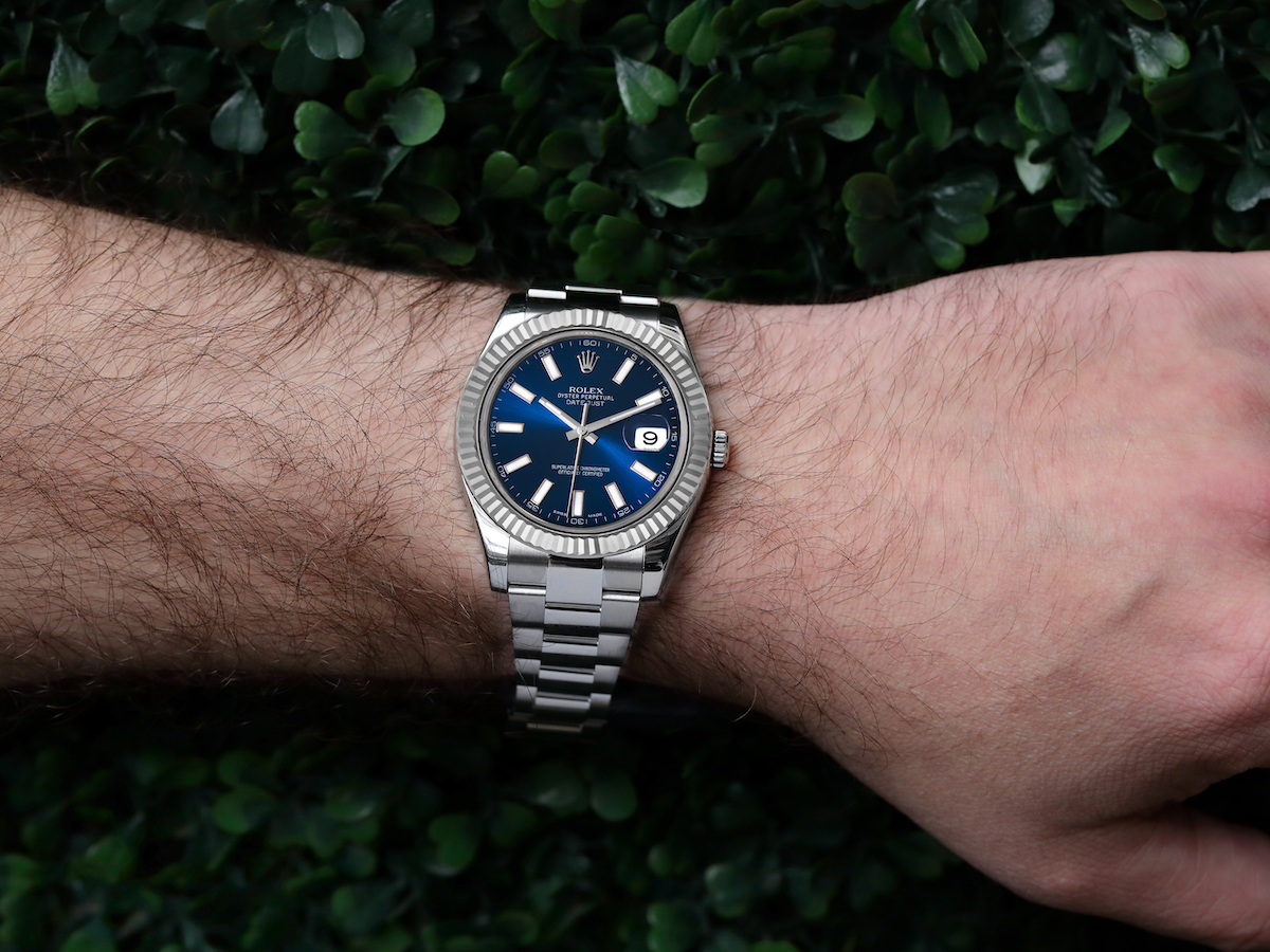 Rolex Datejust II Blue Dial