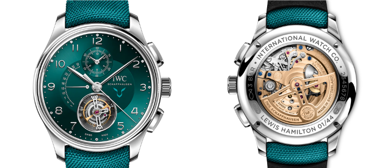 IWC Portugieser Tourbillon Rétrograde Chronograph Lewis Hamilton