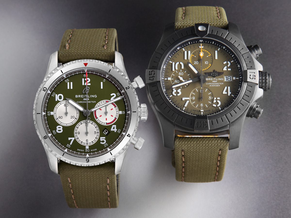 Breitling Avenger & Aviator 8 B01