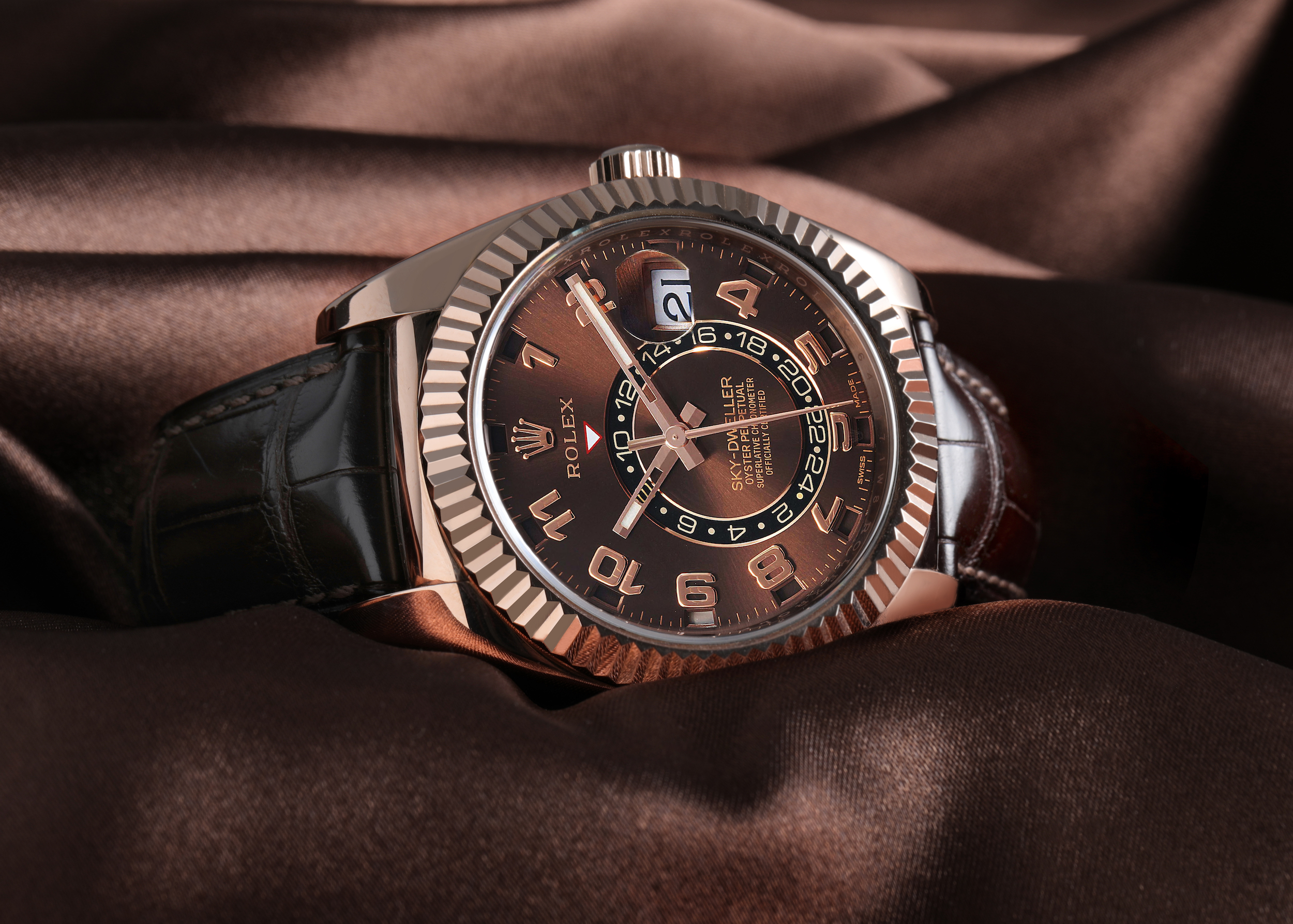 Rolex Sky-Dweller Everose Gold