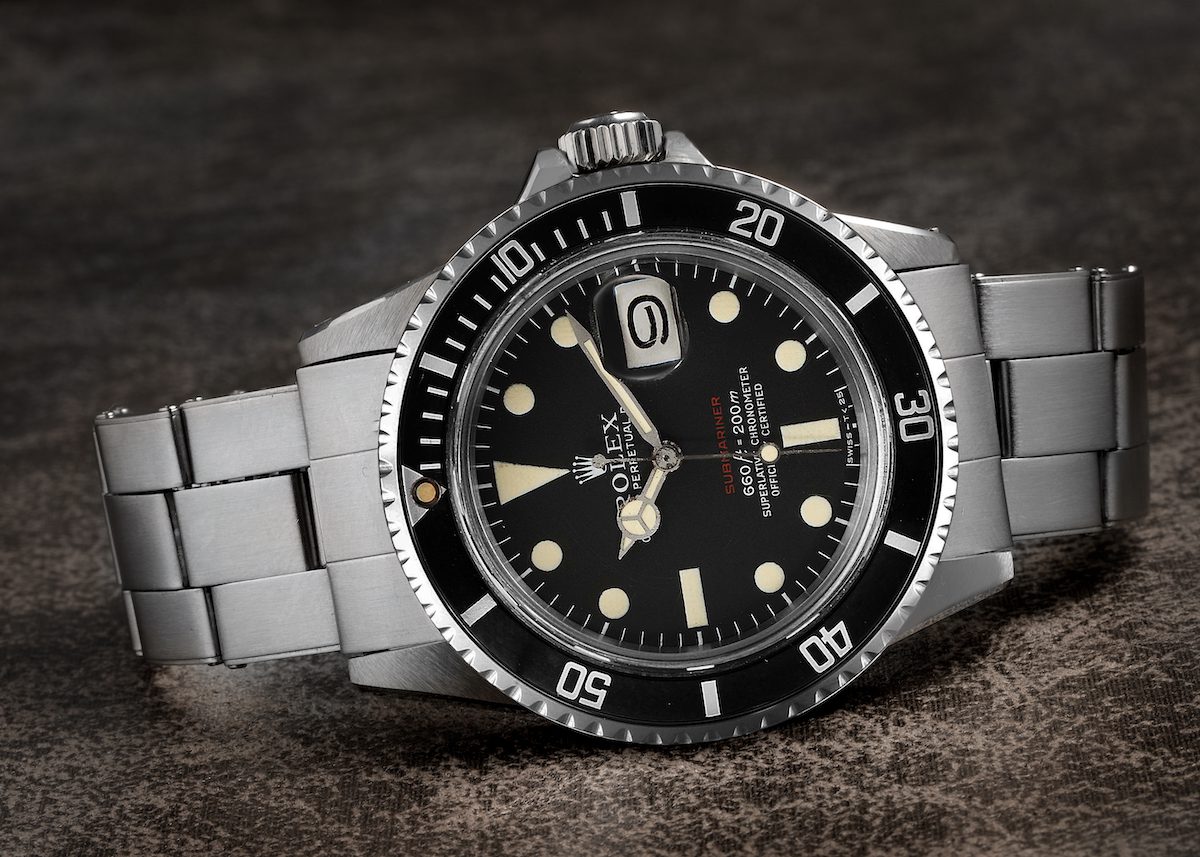 Rolex Submariner Red ref 1680 with Tritium Dial