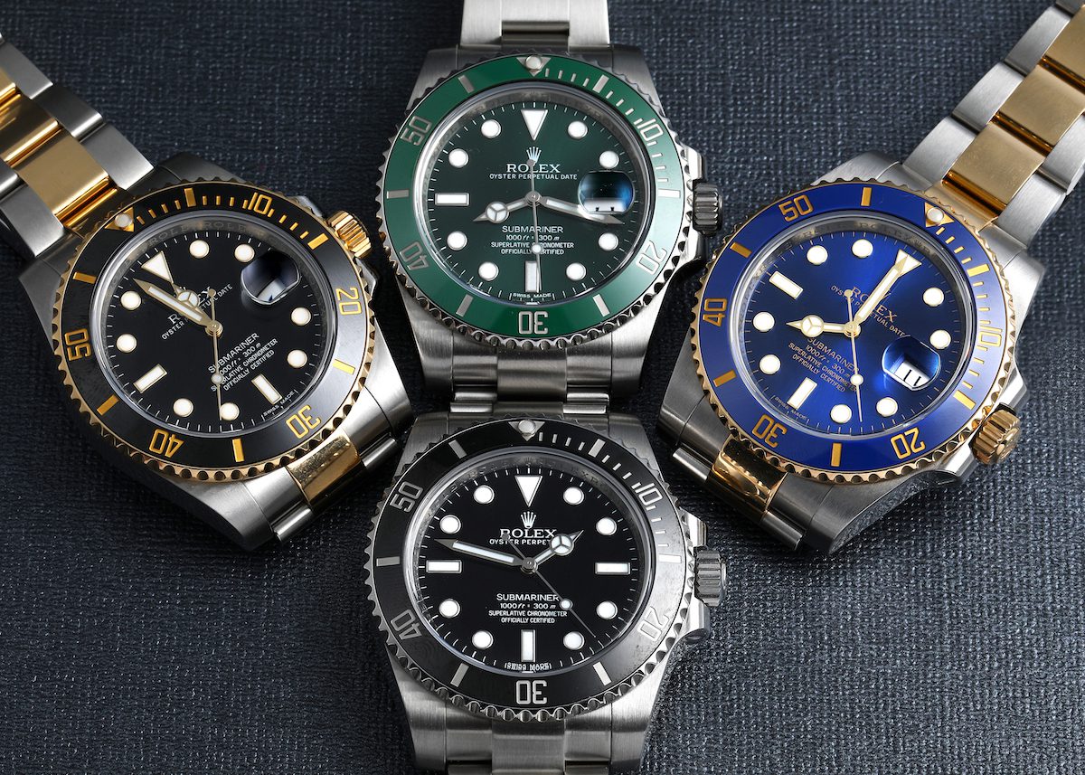 Rolex Submariner Watches with Ceramic Bezels