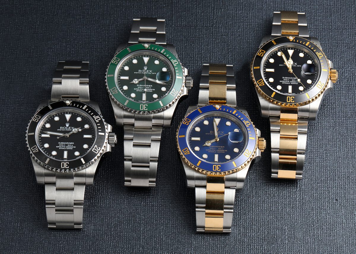 Rolex Submariner with Ceramic Bezels