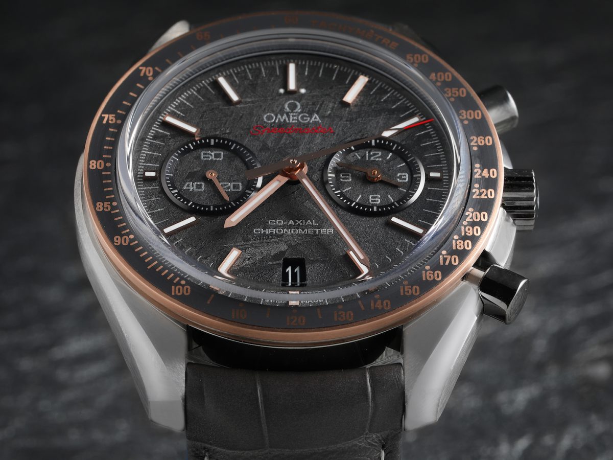 Omega Speedmaster Grey Side Meteorite