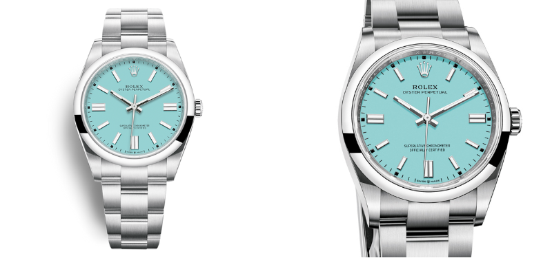 Rolex Oyster Perpetual 41 Turquoise Dial