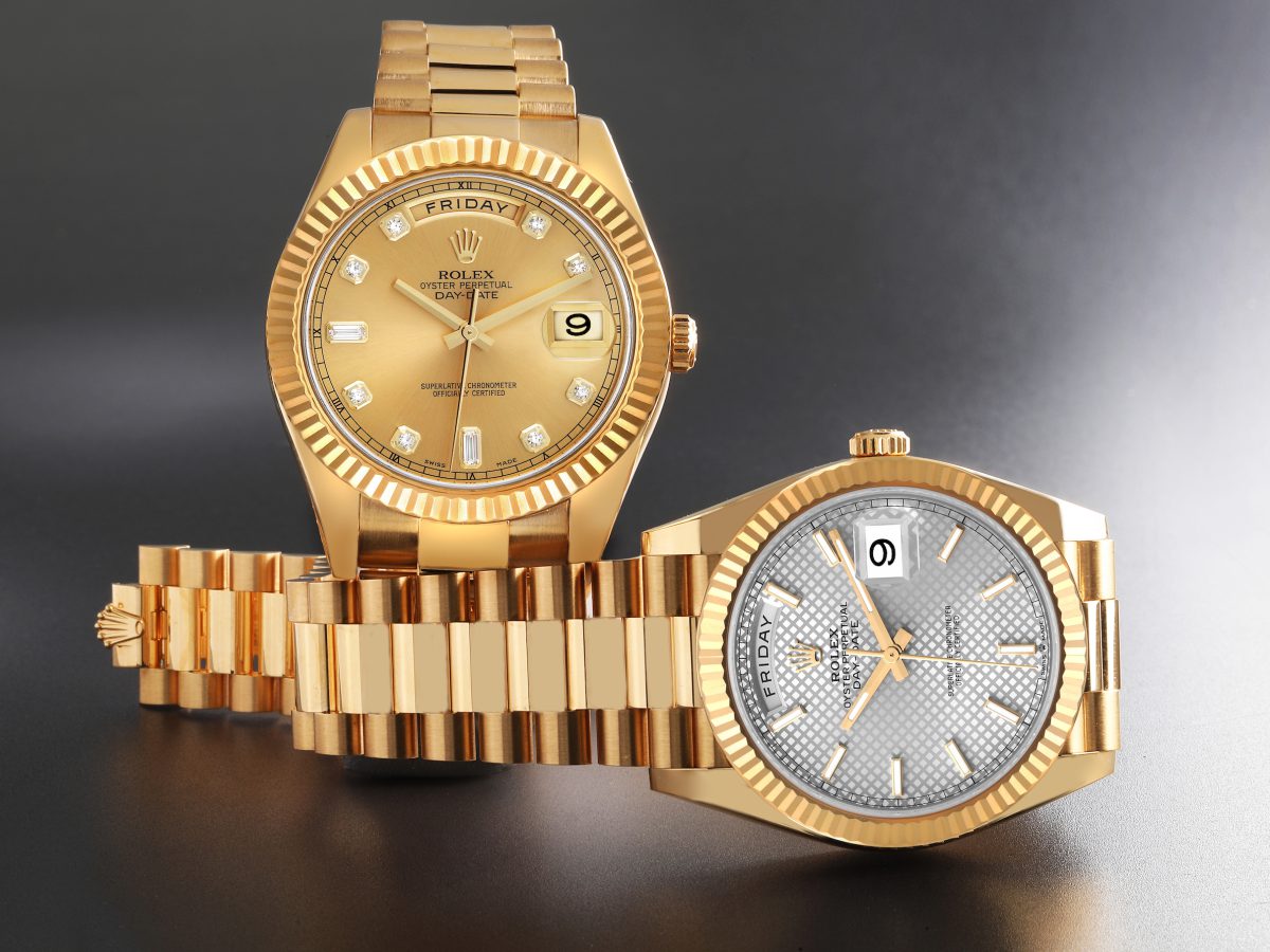 Rolex Day-Date II and Day-Date 40 Yellow Gold