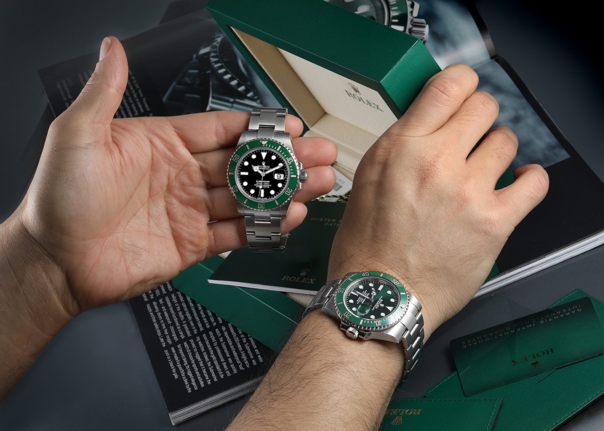 Rolex Submariner Kermit and Hulk