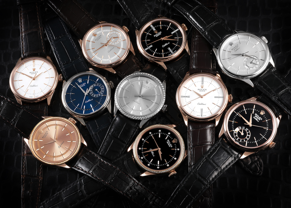 The modern Rolex Cellini collection - Cellini Time, Cellini Dual Time, and Cellini Date