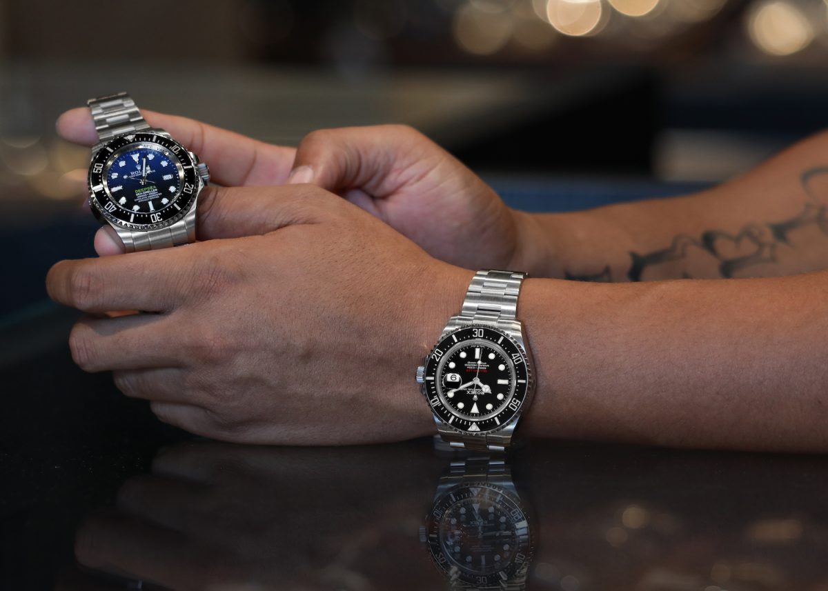 Rolex submariner unidirectional bezel deals
