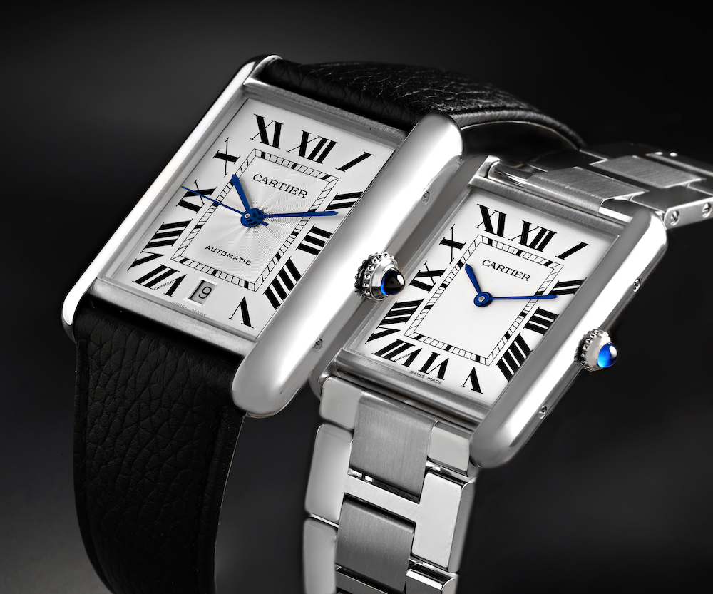 Cartier tank look alike best sale