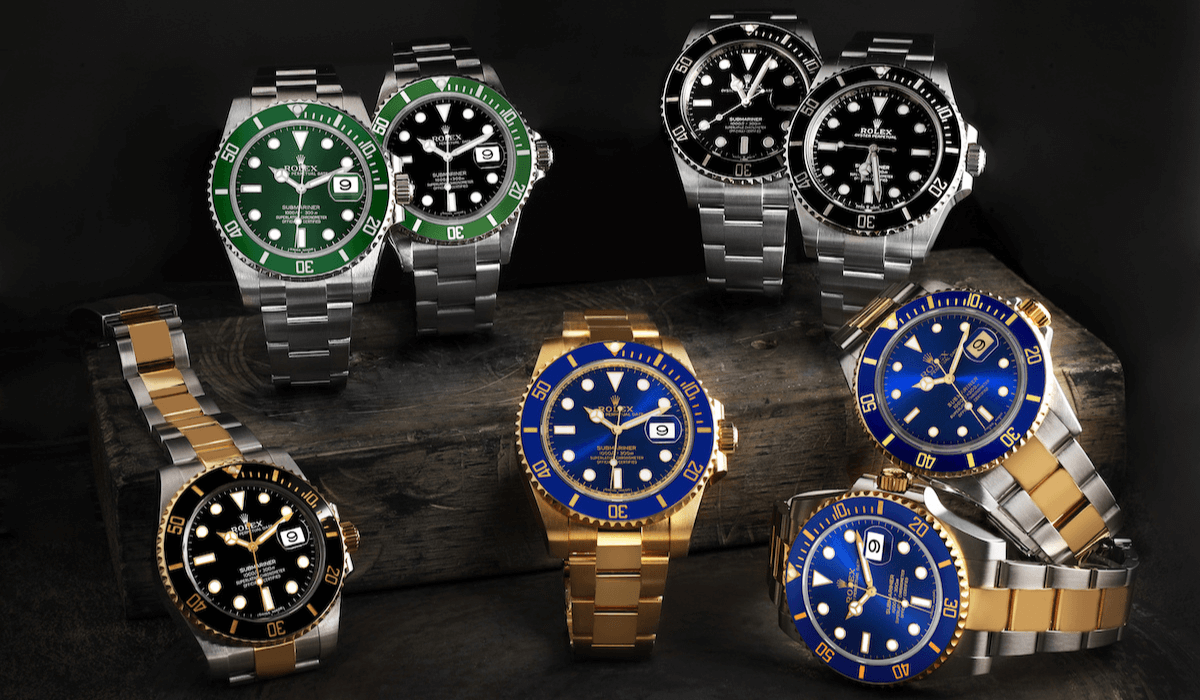 Generations of the Rolex Submariner