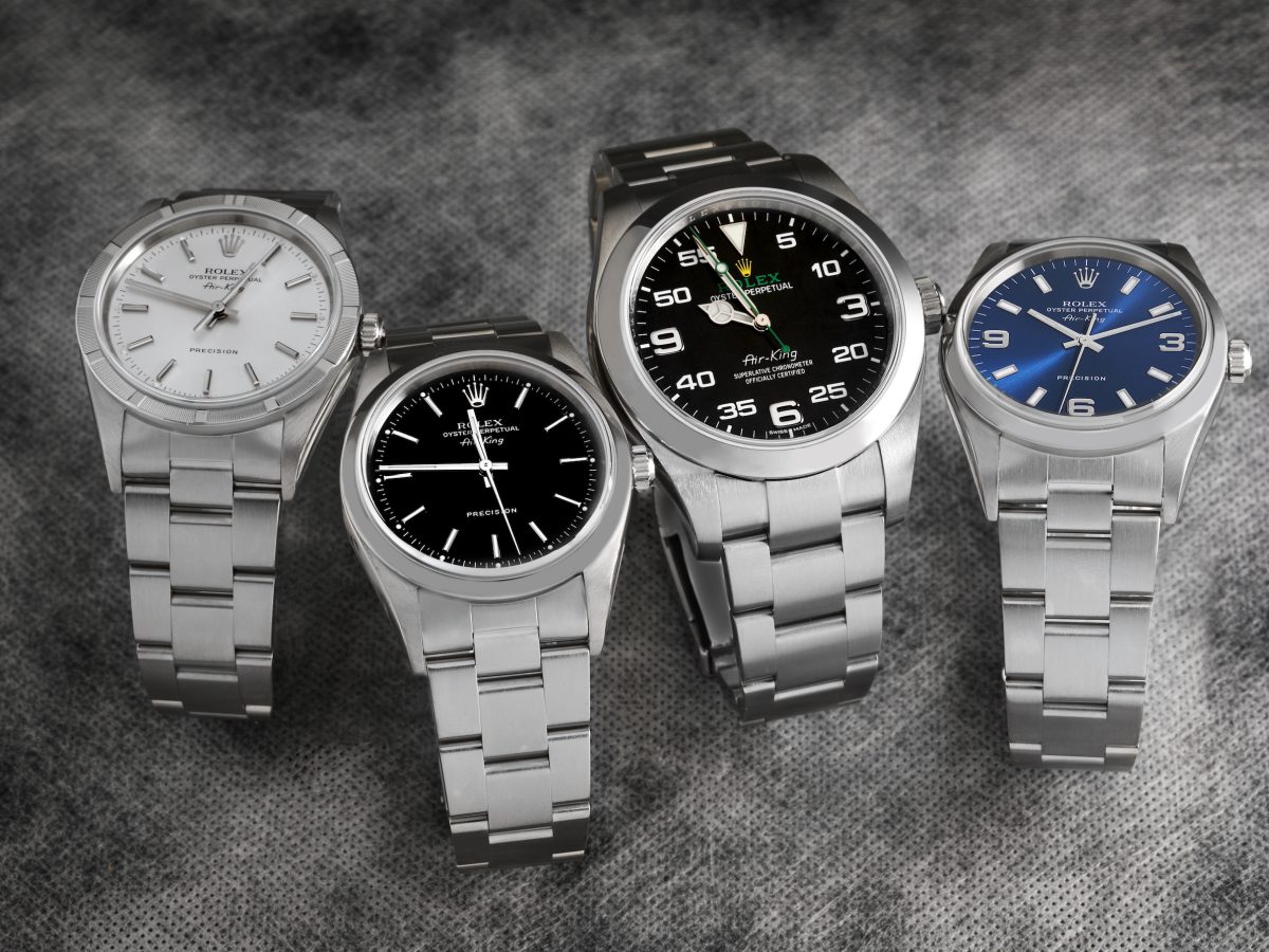 Rolex Air-King Generations 5500, 14000, 116900, 114200