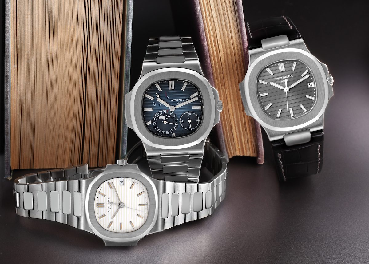 Patek Philippe Nautilus 3800, 5712 and 5711