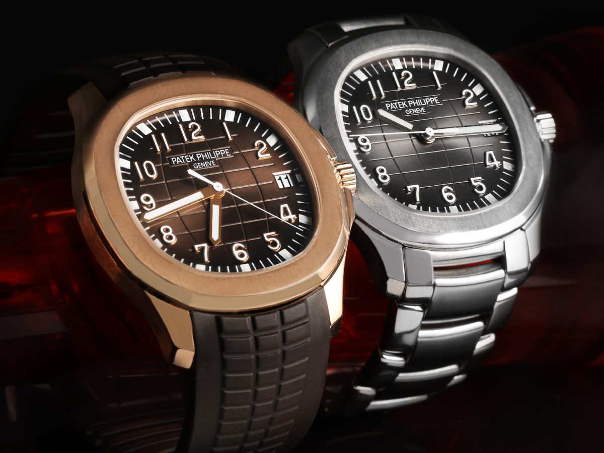 Patek Philippe Aquanaut Rose Gold ans Steel Watches