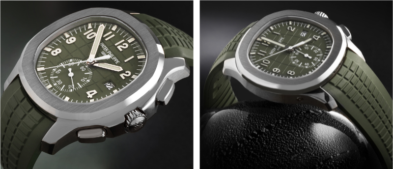 Patek Philippe Aquanaut Green Chronograph 5968