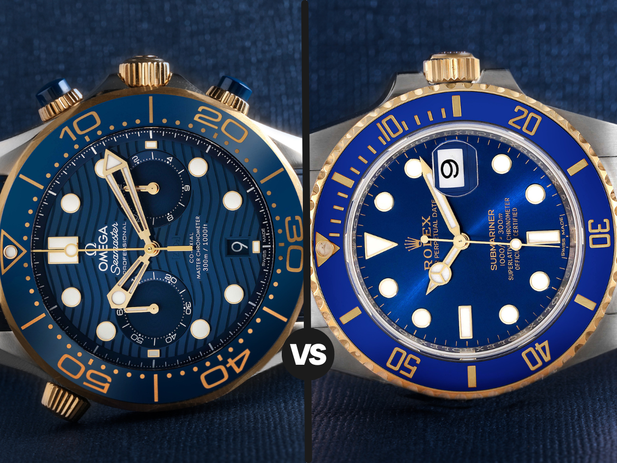 Omega Seamaster 300M vs Rolex Submariner