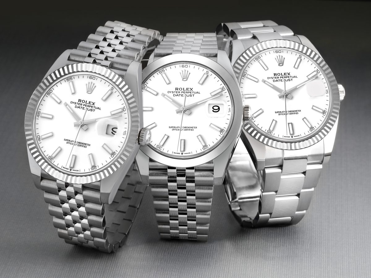 Rolex Datejust 41 White Dials