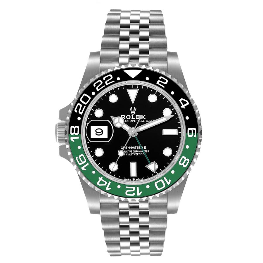 Rolex GMT Master II Sprite Bezel Oyster Steel Mens Watch 126720